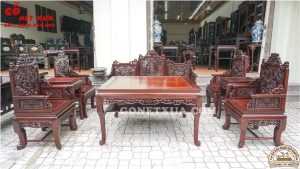 Trường Kỷ Ngũ Lân Vờn Cầu Có Mộng Cực Chắc Chắn