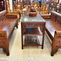 Bộ trường kỷ nhìn cực kì chắc chắn, khỏe khoắn