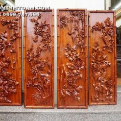 Tranh Tứ Qúy Hàng Vip