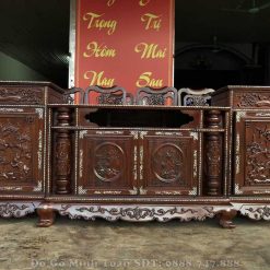 kệ tivi khảm ốc