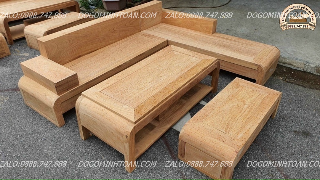 Nên sử dụng sofa gỗ hay nệm cho phòng khách?